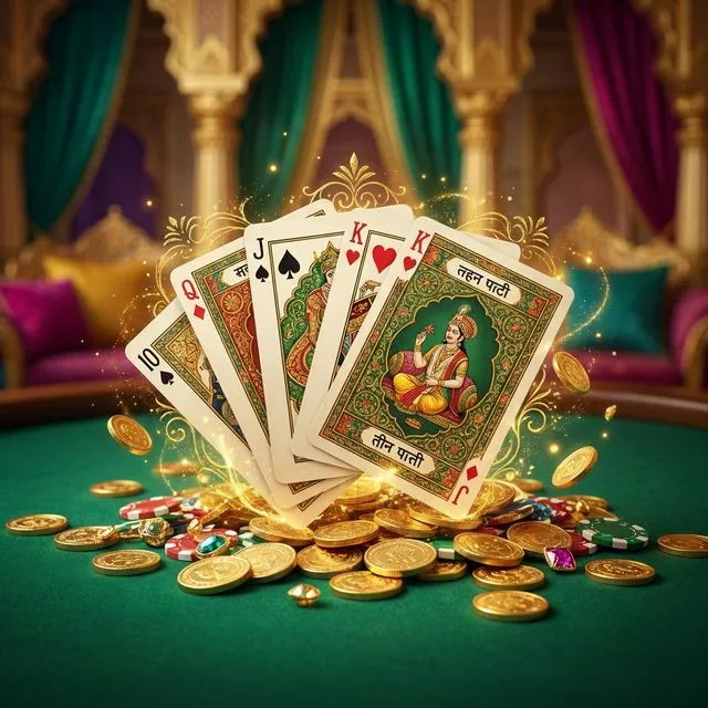 Play Teen Patti Card Game Online for Real Money at Royal X Casino
